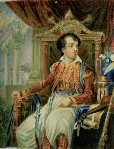 Portrait of George Byron by English School